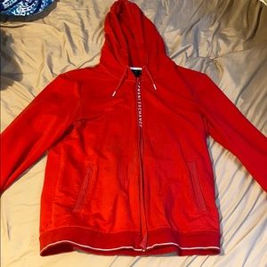 Light weight hooded jacket